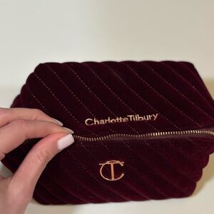 Charlotte Tilbury makeup bag